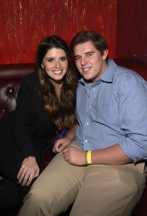 Christopher Schwarzenegger cu sora sa, Katherine, în 2014