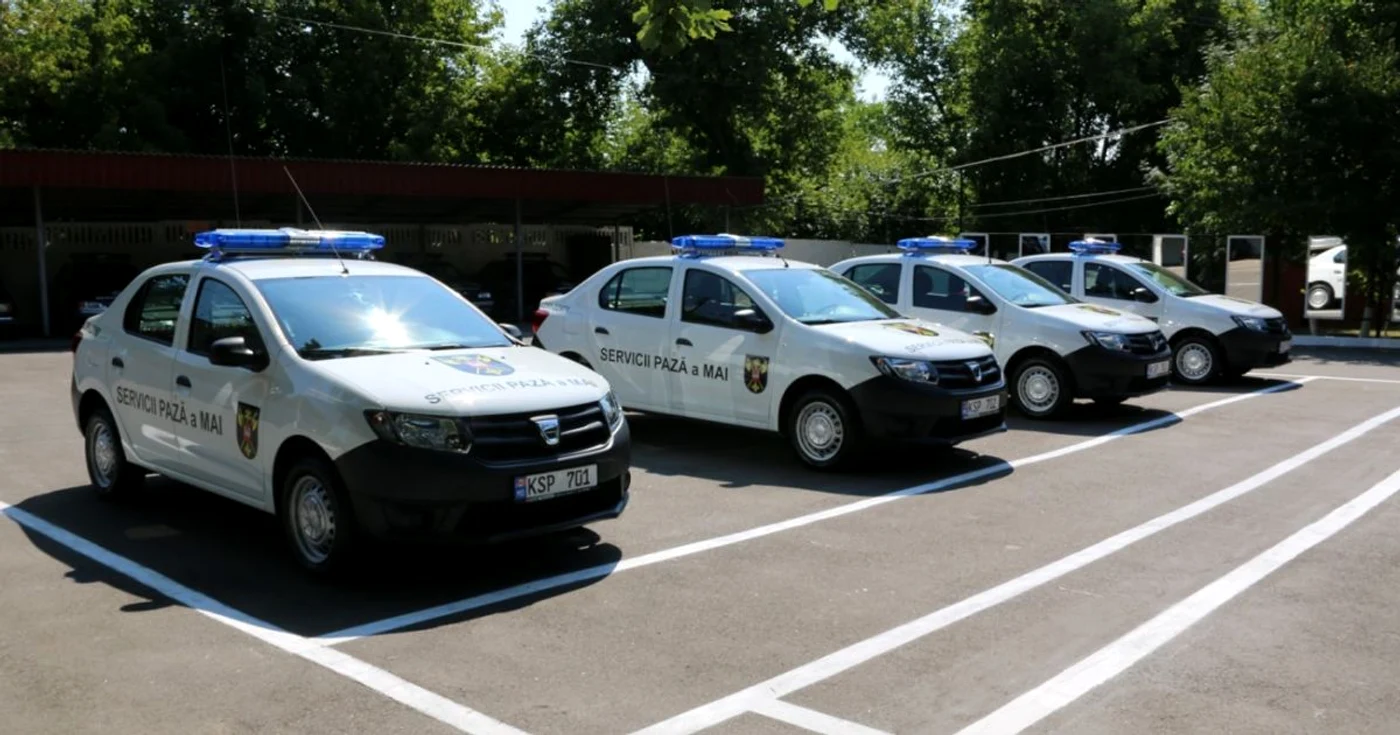 Dacia Logan pentru IS Paza de Stat MAI moldova