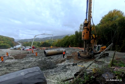 Autostrada Sibiu Pitești zona viitorului Tunel Poiana  Foto Daniel Guță Adevărul (46) jpg