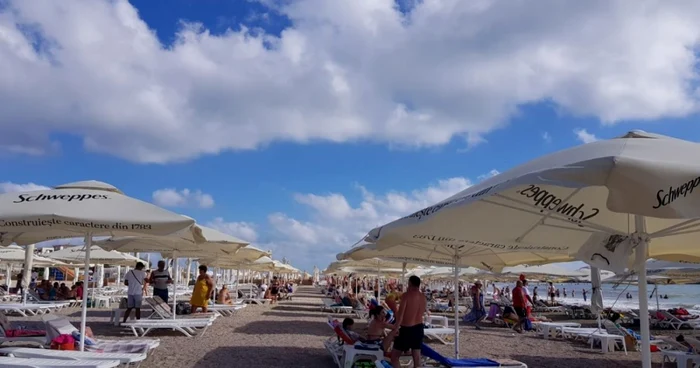 Vacanţele pe litoralul românesc şi le permit mai mult bugetarii FOTO: M.I.