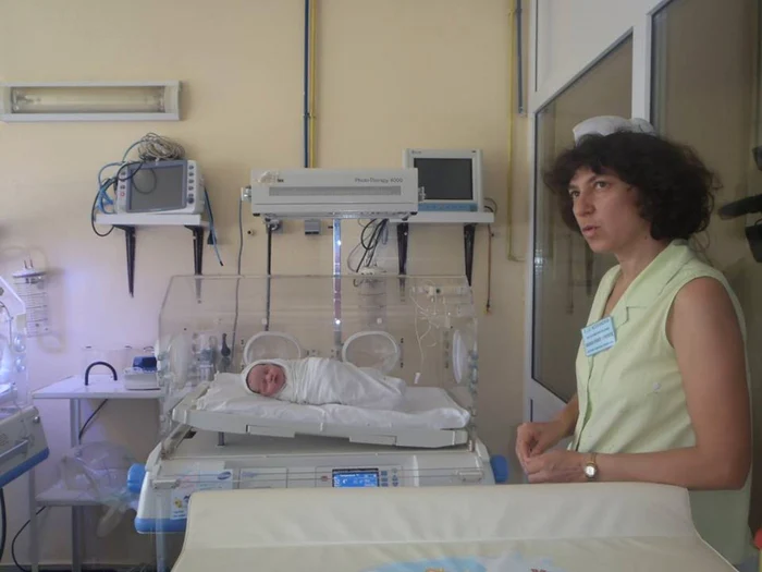 Fetiţa a primit numele de Alexandra