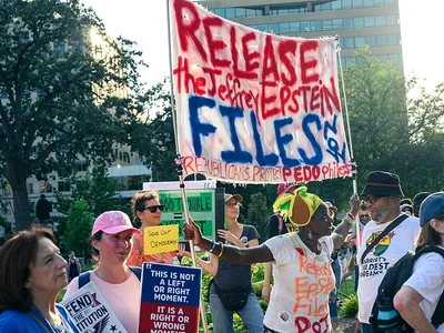 Good Trouble Protest   Release the Epstein Files (54674892253) jpg