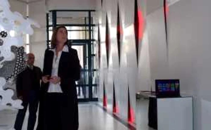 La evenimentul de lansare a fost prezentă şi Sabine Lob, Enterprise Product Manager Lenovo