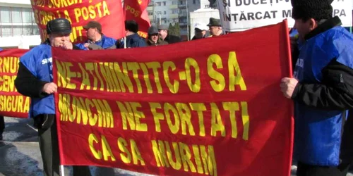 Protestul poştaşilor