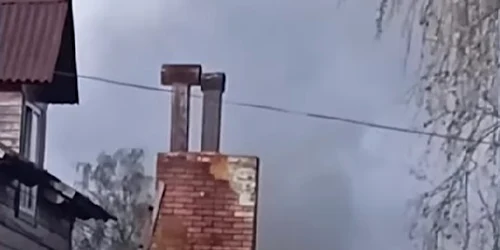 Incendiu la depozitul din Burmakino Rusia Captura YouTube jpg