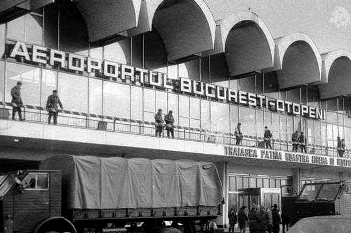 Aeroportul din București, în zilele sângeroase din decembrie 1989 FOTO: Agerpres