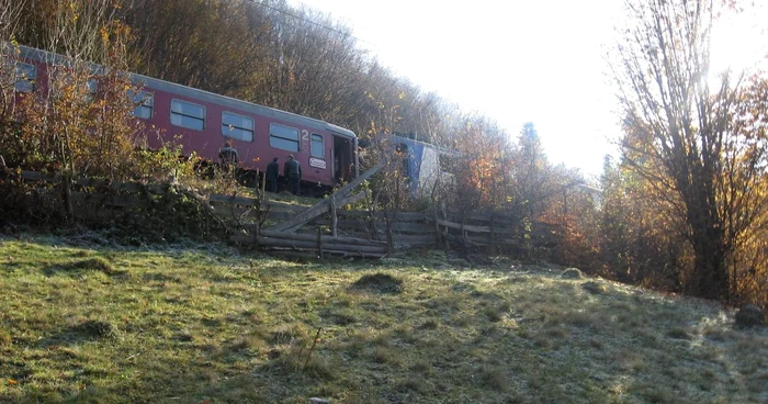 În doi ani în zona Mogoşeni au deraiat două trenuri