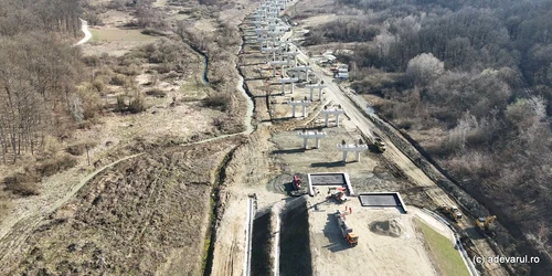 Autostrada vestului Lugoj Deva in șantier  Foto Daniel Guță ADEVĂRUL (7) JPG