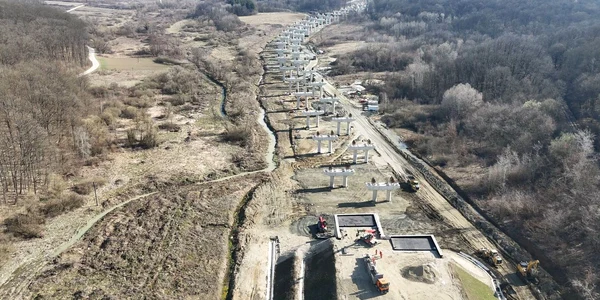 Autostrada vestului Lugoj Deva in șantier  Foto Daniel Guță ADEVĂRUL (7) JPG