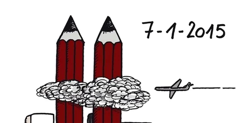 caricatura atentat charlie hebdo foto facebook