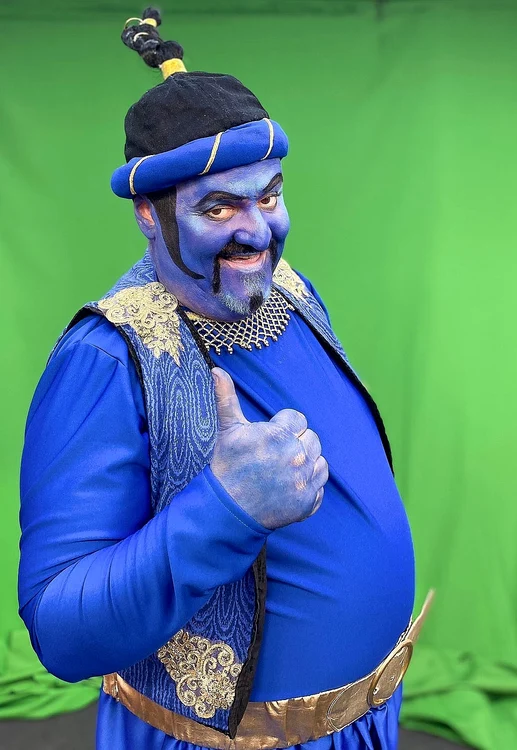 Cristi Martin joacă rolul duhului. SURSA Cristi Martin