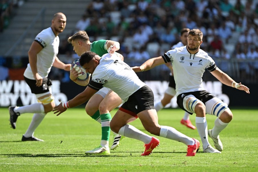 Cupa Mondială de rugby: România, repriză onorabilă cu Irlanda. După pauză a urmat dezastrul