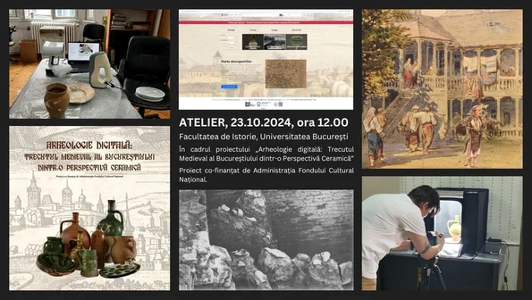 Atelier educațional al Muzeului Municipiului București la Facultatea de Istorie