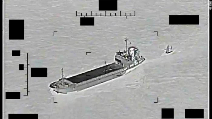 Forțele iraniene au mai încercat să captureze drone americane FOTO US Navy
