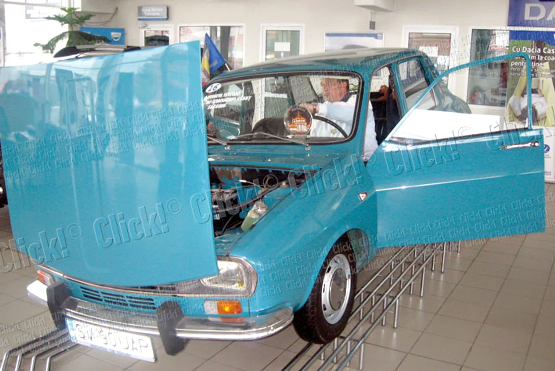 Bărbatul spune că Dacia sa atinge  chiar şi 145 km/h