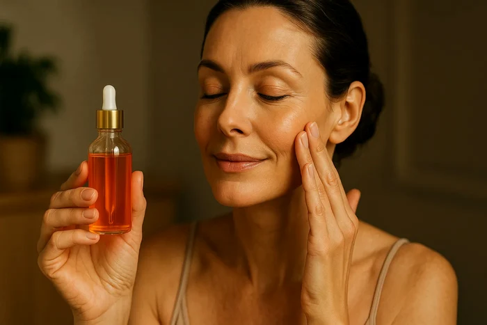 Ulei de morcovi făcut în casă pentru întinerire. 