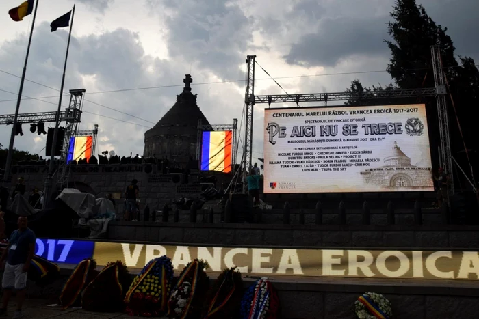 Ceremonialul de la Mărăşeşti, salavat de rachetele antigrindină