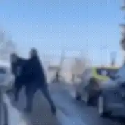 bătaie în trafic botosani gif