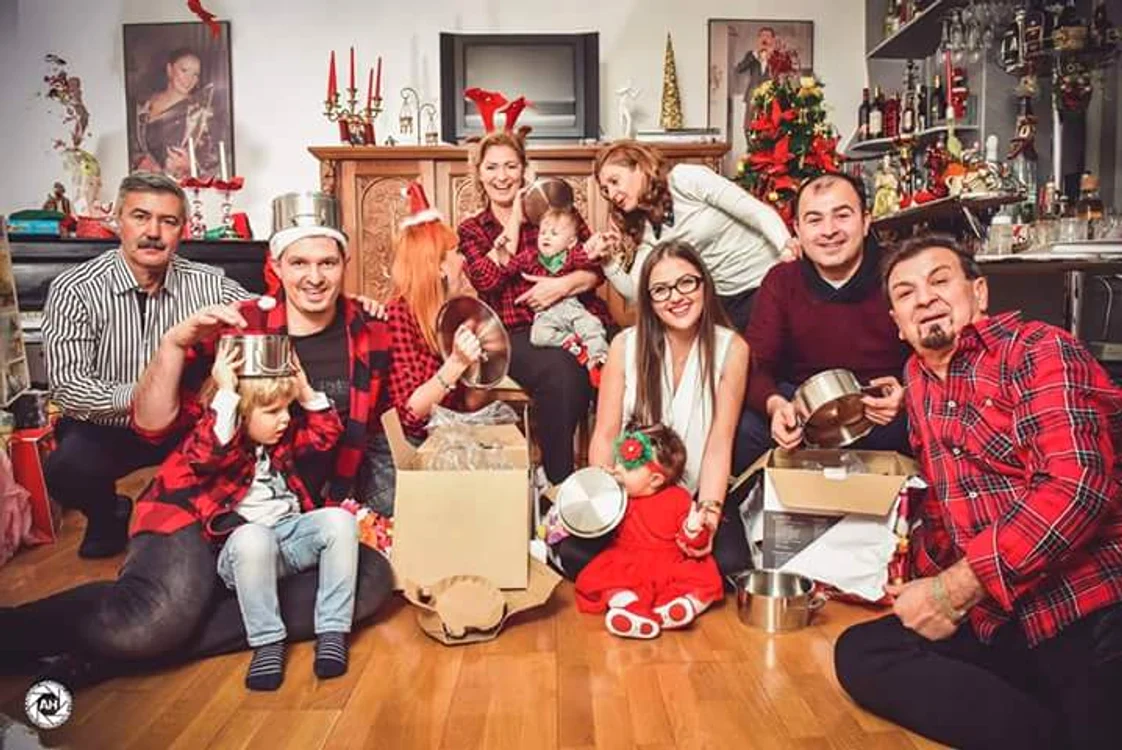 Matilda Pascal Cojocărița locuiește la Bistrița. Acolo se adună de Sărbători toată familia artisteifoto: arhiva personală