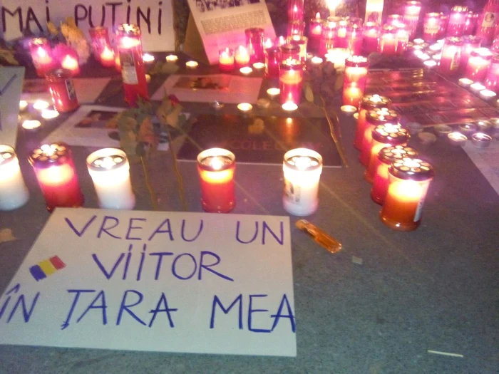 
    La Milano, românii au protestat împotriva sistemului politic din Româniafoto: Erwin Alexandru  