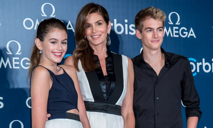 Kaia Jordan Gerber, Cindy Crawford, Presley Walker Gerber, GettyImages jpg
