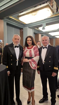 Cristina Spătar, Ilie Nastase și bunul sau prieten, la Milano