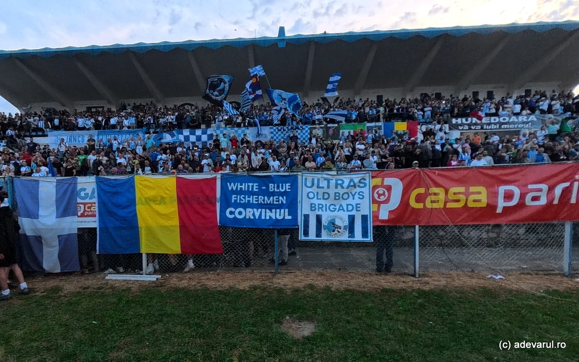 Corvinul Hunedoara a promovat în Liga I Foto Daniel Guță ADEVĂRUL (1) jpg