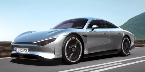 Modelul electric EQXX al Mercedez Benz FOTO via The Sun