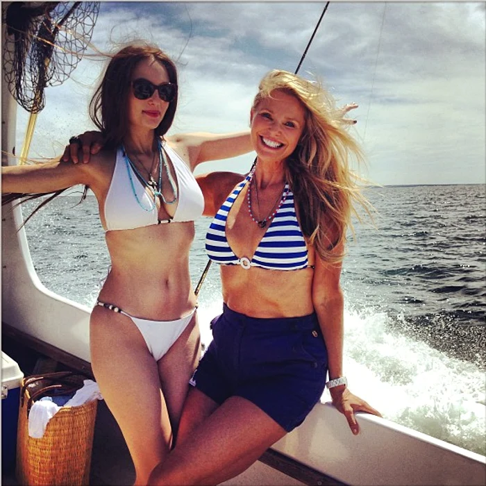 Christie Brinkley şi fiica sa, Alexa Ray Joel