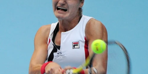 Monica Niculescu la turneul WTA de la Beijing (foto: AFP)