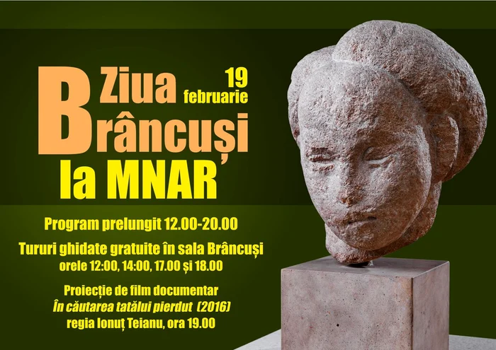 vizual Ziua Brâncuși la MNAR 19 februarie jpg