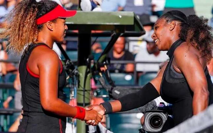 Naomi Osaka şi Serena Williams