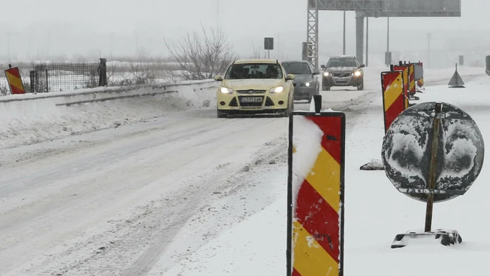 Ninsorile au dat traficul peste cap la început de an în România