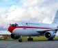 Avionul de lux Airbus cu care călătoresc Regele Felipe și Regina Letizia. FOTO: Profimedia