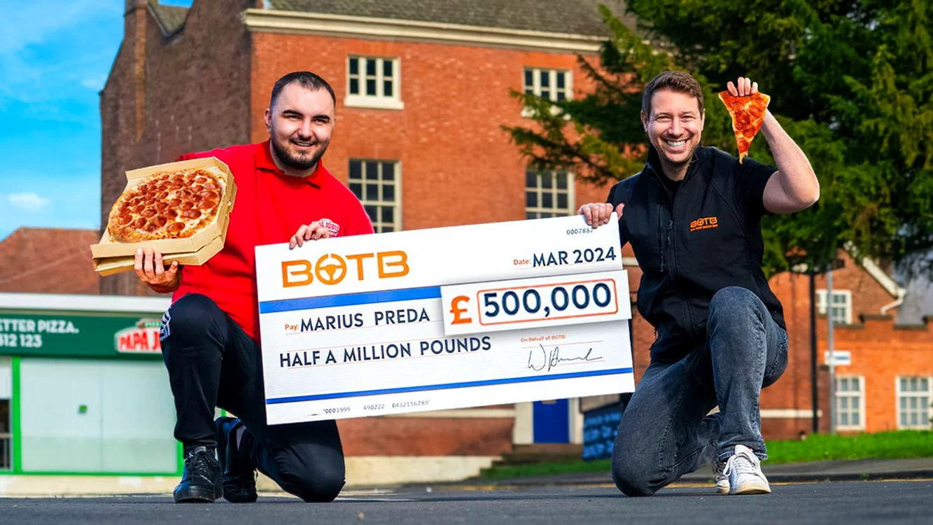 Un român a câștigat 500.000 de euro la un concurs în Marea Britanie. 
