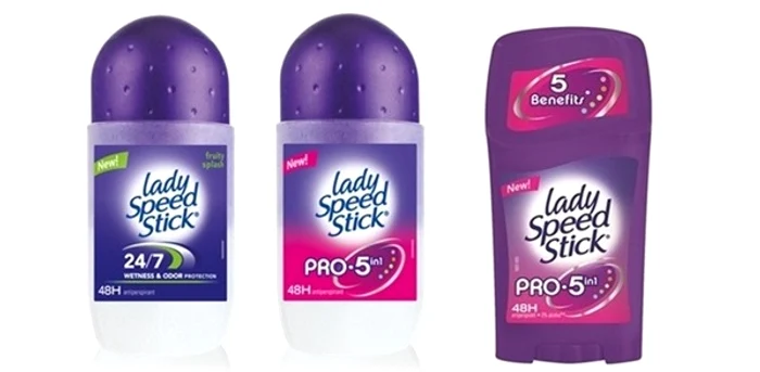 Noile deodorante Lady Speed Stick Pro5in1 permit pielii să rămână curată şi uscată întreaga zi. Sunt sub formă de stick solid, gel, deodorat spray sau în varianta roll-on.