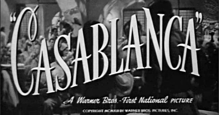 Filmul „Casablanca“ a apărut în 1942   FOTO: wikipedia.org