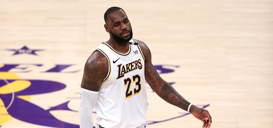 LeBron James, starul lui LA Lakers. Foto Getty images