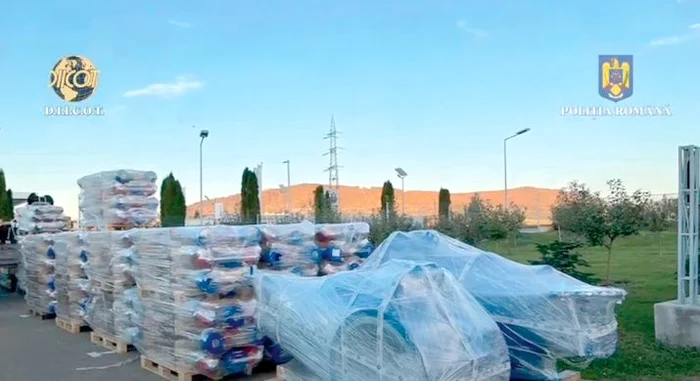 O parte din robineții industriali cumpărați din China FOTO DIICOT