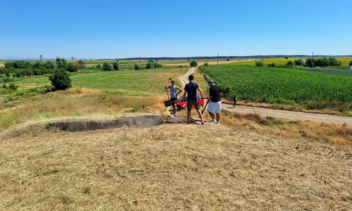 Noi cercetări arheologice sistematice pe situl Gherăseni – Cremenea (© Muzeul Județean Buzău)