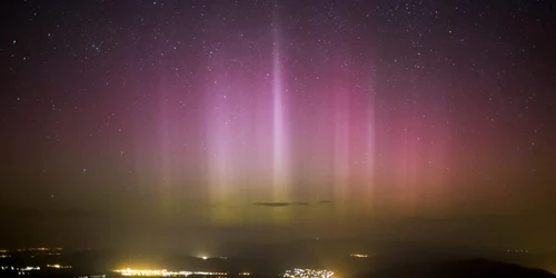 Aurora Boreala Ungaria FOTO Mediafax/AFP