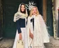Adriana Abascal la botezul Prințesei Kira Leonida a Rusiei cu Oksana Hoffman Girey. FOTO: Instagram