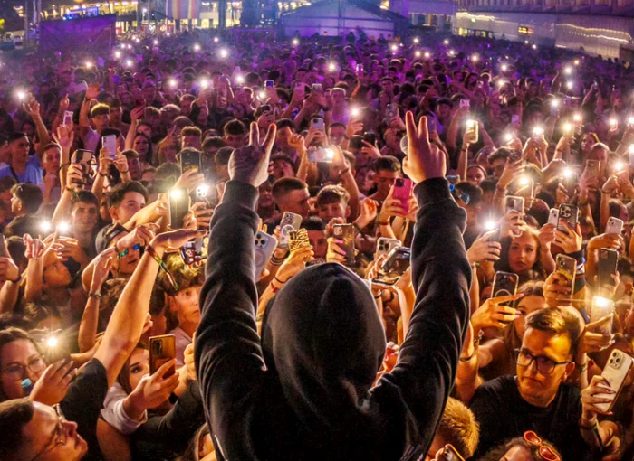 Urmărirea minorilor la festival nu este deloc o misiune ușoară. FOTO: Untold