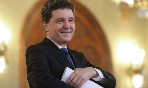 Nicușor Dan susține declarații de presă pe tema sistemului de justiție din România, la Palatul Cotroceni FOTO INQUAM/ George Călin