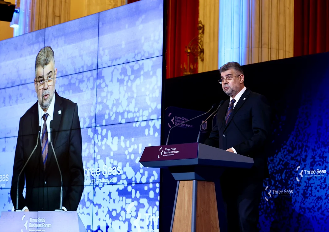 Premierul Marcel Ciolacu la Summitul Inițiativa celor trei mări