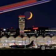 Zborurile au fost oprite pe Aeroportul Naţional Ronald Reagan din Washington, FB  Aeroportul Naţional Ronald Reagan din Washington, jpg