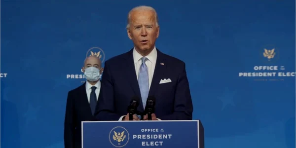 Preşedintele ales Joe Biden la o conferinţă de presă în Wilmington Delaware 24 noiembrie 2020 FOTO EPA-EFE 