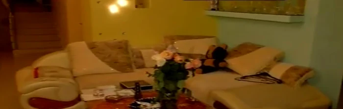 Așa arată livingul vilei în care a locuit Costin