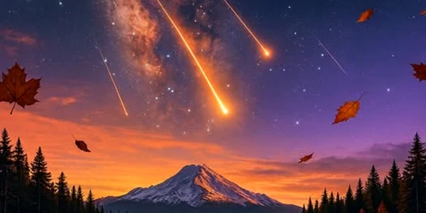 Ploaia de meteori sau de stele căzătoare Orionide Foto Exploratory World Facebook dms