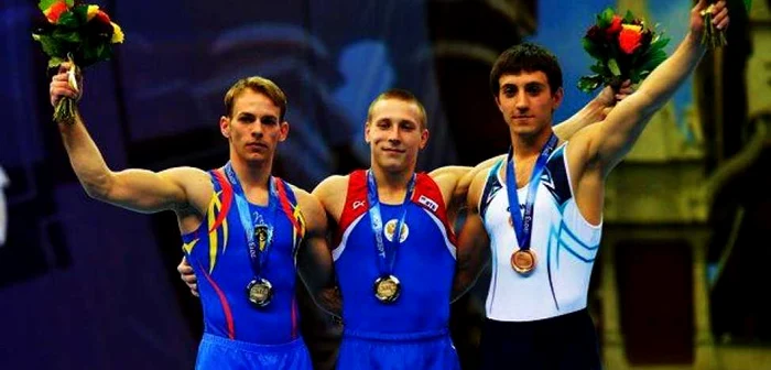 Flavius Koczi a cucerit medalia de argint la sărituri la CE de la Moscova FOTO facebook.com
